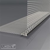 LIKOV LK-LPD AL lišta rohová s prolisem a s dělenou tkaninou délka 2,5m